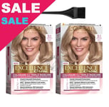 L'Oreal Excellence 9.1 Very Light Ash Blonde Permanent Hair Color 2 pcs