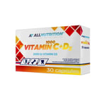 Allnutrition - Vitamin C 1000 + D3 - 30 caps