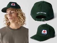DSQUARED2 Mini Leaf Patch Deadstock Baseballcap Cap Baseball Trucker Hat