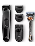 Braun Gillette Fusion 4-in-1 Styling Kit -Groomer Trimmer Clipper - Shaver