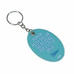 OFFICIAL LICENCED THUNDERBIRDS LADY PENELOPE KEYRING. TURQUOISE. LAST ONE!