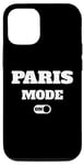 Coque pour iPhone 14 Pro Mode Paris activé