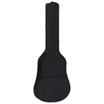 vidaXL Gitarrfodral för 3/4 klassisk gitarr svart 94x35 cm tyg 70156