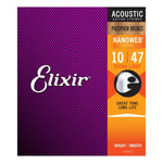 Elixir PBXL Nanoweb Phosphor Bronze 10-47