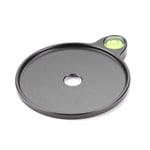 Fotga spirit level plate, add-on, offset bubble, 60 mm diameter, for DSLR tripod, ball-shaped head, RRS camera