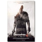 qianyuhe Wall Art Pictures Print on canvas Uncharted 4 A Thiefs End New Game Art Poster Home Decor 60x90cm(24x36inch