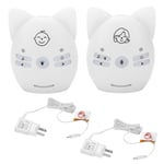 Wireless Audio Baby Monitor Two Way Talk Baby Monitor With Night Light Music 1x