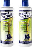 Mane 'N Tail Herbal Gro Shampoo and Conditioner Twin Pack, Nourishes and Strengt