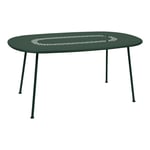 Fermob - Lorette Oval Table 160x90 cm Cedar Green 02