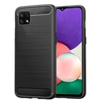 Coque en TPU renforcé pour Galaxy A22 5G Noir