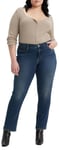 Levi's Women's Plus Size 314 Shaping Straight Jeans, Zealous Blue, 20 M