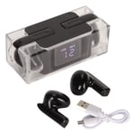 Språköversättningshörlurar 144 Online Språk Bluetooth 5.3 Trådlösa Översättningshörlurar med Digital Display Svart