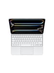 Magic Keyboard - keyboard and folio case - with trackpad - QWERTZ - Swiss - white Input Device - Tastatur & Folio sæt - Schweizisk - Hvid