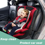 Bilsätesskydd för barnstol, svart