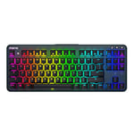 Fnatic miniSTREAK, TKL Gaming Tastatur, RGB LED - ANSI (US), MX-Silent-Red