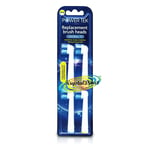 Power Tek Toothbrush Replacement Heads Compatible with Oral-B brushes- Pack of 4
