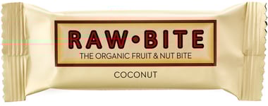 RawBite Protein Kokos frukt- & nötbar 45 g