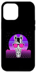 iPhone 13 Pro Max Aesthetic Vaporwave Outfits with Zebra Vaporwave Case