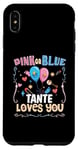Coque pour iPhone XS Max Rose ou bleu Tante Loves You Best Auntie Ever Aunt Life