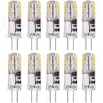 G4 LED-lampor Dimbara J-C Bi-Pin Socklar Ljuslampor 1.2W AC/DC 12V