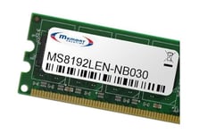 Memory Solution ms8192len-nb030 8 Go Module de clé (Portable, Lenovo ThinkPad t460p)