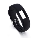 Silikonarmband för Garmin VivoFit 4, 23cm - Svart