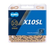 KMC X10SL 10 Speed Chain, Ti-Ni Gold, 114 Link