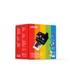 Polaroid Go Generation 2 – Mini Appareil Photo instantané Noir + Lot de Films (16 Photos incluses) et Accessoires Go (Album Photo + dragonne) – 6541