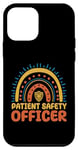 Coque pour iPhone 12 mini Agent de sécurité des patients Boho Rainbow Wear Healthcare Safety