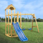 Outdoor Playset Wooden Playground Set Swing Impregnated Wood Pine vidaXL