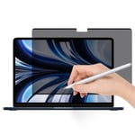 MacBook Air 15 M2/M3 (2023-2024) Magnetiskt Skärmskydd med Sekretessfunktion - Transparent
