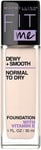 Maybelline Fit Me Dewy + Smooth Foundation 30ml - 102 Fair Porcelain