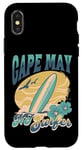 iPhone X/XS New Jersey Surfer Cape May NJ Surfing Beach Boardwalk Case
