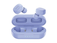 AWEI Bluetooth 5.1 T13 Pro TWS headphones + docking station purple/purple