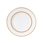 Wedgwood - Vera Wang Lace Gold Dinner Plate - Gold - Vit - Mattallrikar