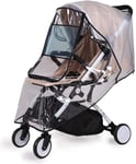 Bemece Universal Rain Cover for Pushchair Stroller Buggy Pram, Baby Travel - L