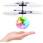 Boule Volante Lumineuse, Jouet Volant Flying Spinner Balle Qui Vole Helicopter Avion Télécommandé Drone Enfant Jeux Extérieur Intéri