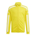 adidas Unisex Squadra 21 Training Track Tracksuit Jacket, team yellow/white, 9-10 Years