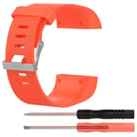 Fitbit Surge - Silikone rem Str. L - Orange