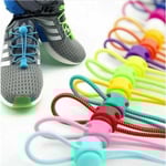 3- pack - Elastiska Skosnören med Dragsko - Slipp knyta skorna 3-pack LILA