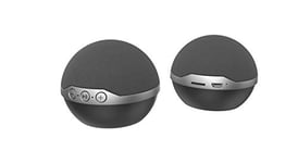 WISEPRIMATE Riff Orbz: Portable Stereo Bluetooth Speakers - Enhanced Bass - Mini, Alexa Compatible - For iPhone & Smart Devices (2 in box)