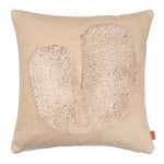 Lay Cushion Sand/Off-White