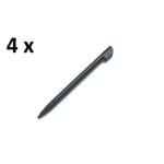 4 x Pekpenna Kompatibel med Nintendo DS / 2DS / 3DS Svart