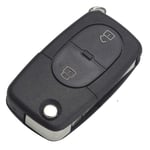 NUIOsdz 2 Button Car Rplacement Key Shell Car Key Protection Shell,For Audi A2 A3 A4 A6
