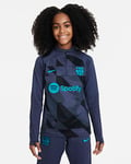 F.C. Barcelona Strike Third Older Kids' Nike Dri-FIT Football Pre-Match Drill Top