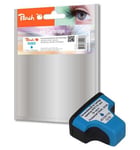 Peach pi300 18-299 cartouche dencre compatible avec imprimante hp n ° 363 °c8771ee cyan