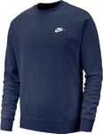 Nike Homme Sweatshirts, Midnight Navy/White, S