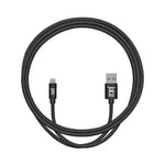 Juice Apple iPhone 11, Pro, iPhone X, Xr, iPhone 8, 7, 6, SE, iPad Lightning Charge & Sync Cable, 1m, Black