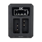 JJC DCH LPE17 USB Dual Battery Charger (for Canon LP/E17 Battery)