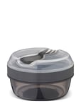 N'ice Cup, Snack Box With Cooling Disc - Grey Home Meal Time Lunch Boxes Grey Carl Oscar